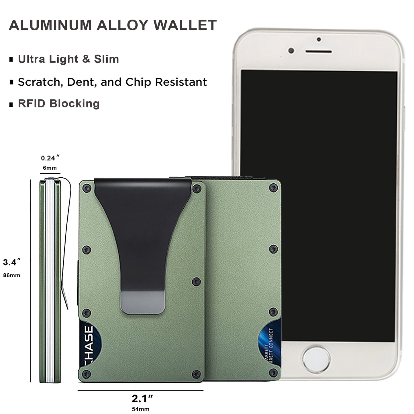 Wallet with RFID Credit Card Holder Slim & Secure