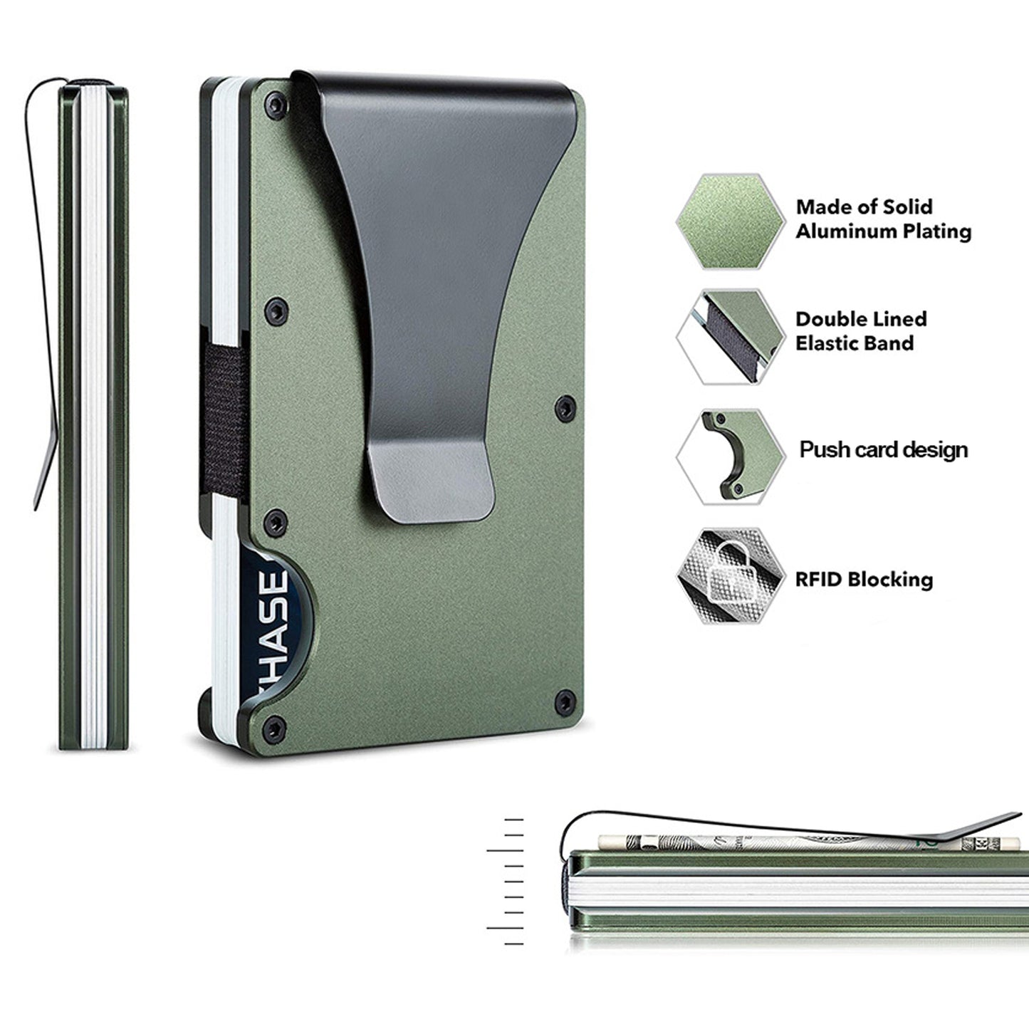 Wallet with RFID Credit Card Holder Slim & Secure