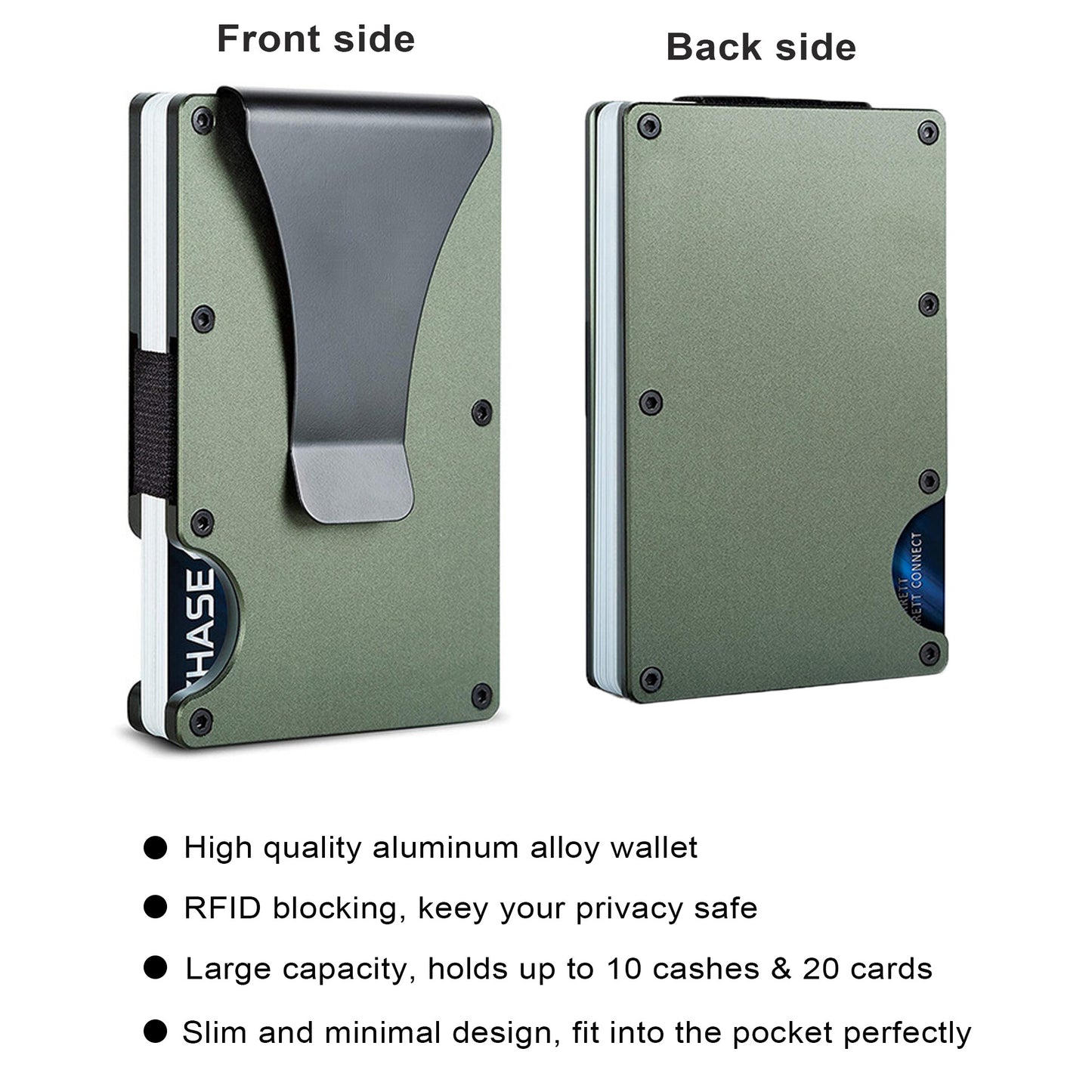 Wallet with RFID Credit Card Holder Slim & Secure