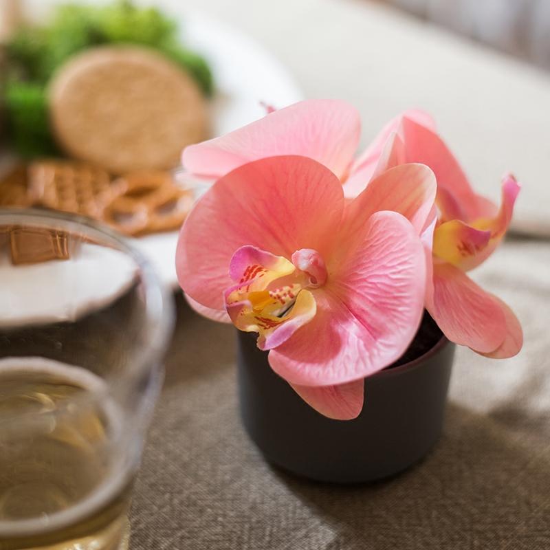 Mini Real-Touch Orchid Artificial