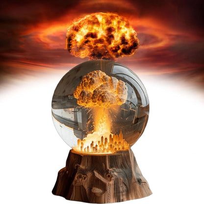 Atomic Bomb Explosion Lamp 3D Mushroom Cloud LED